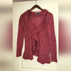 Open front cardigan sweater. Medium